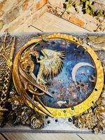 Шкатулка-комод "Дракон и ангел"