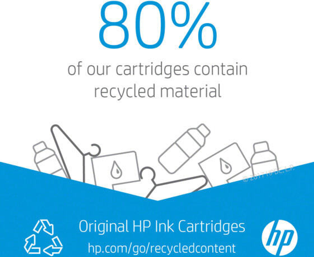 Струйный картридж черный HP 301XL 2 упаковки