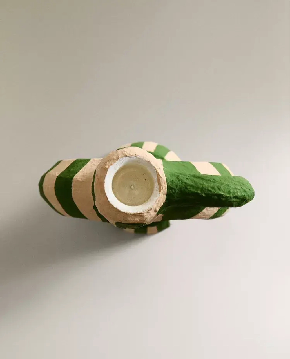 ZARA HOME ПОДСВЕЧНИК ИЗ ПАПЬЕ-МАШЕ, РАЗНОЦВЕТНЫЙ