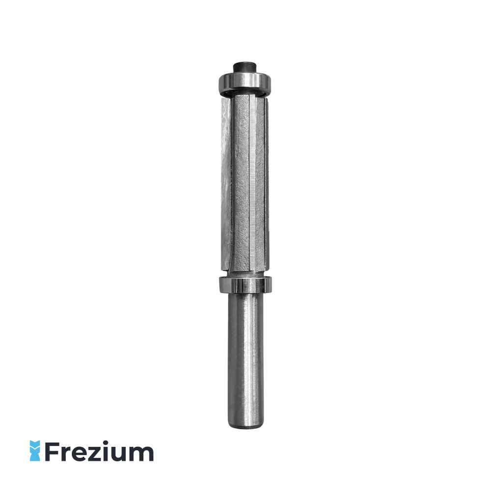 Обгонная фреза по дереву с верхним и нижним подшипниками 14x8x40 Z4