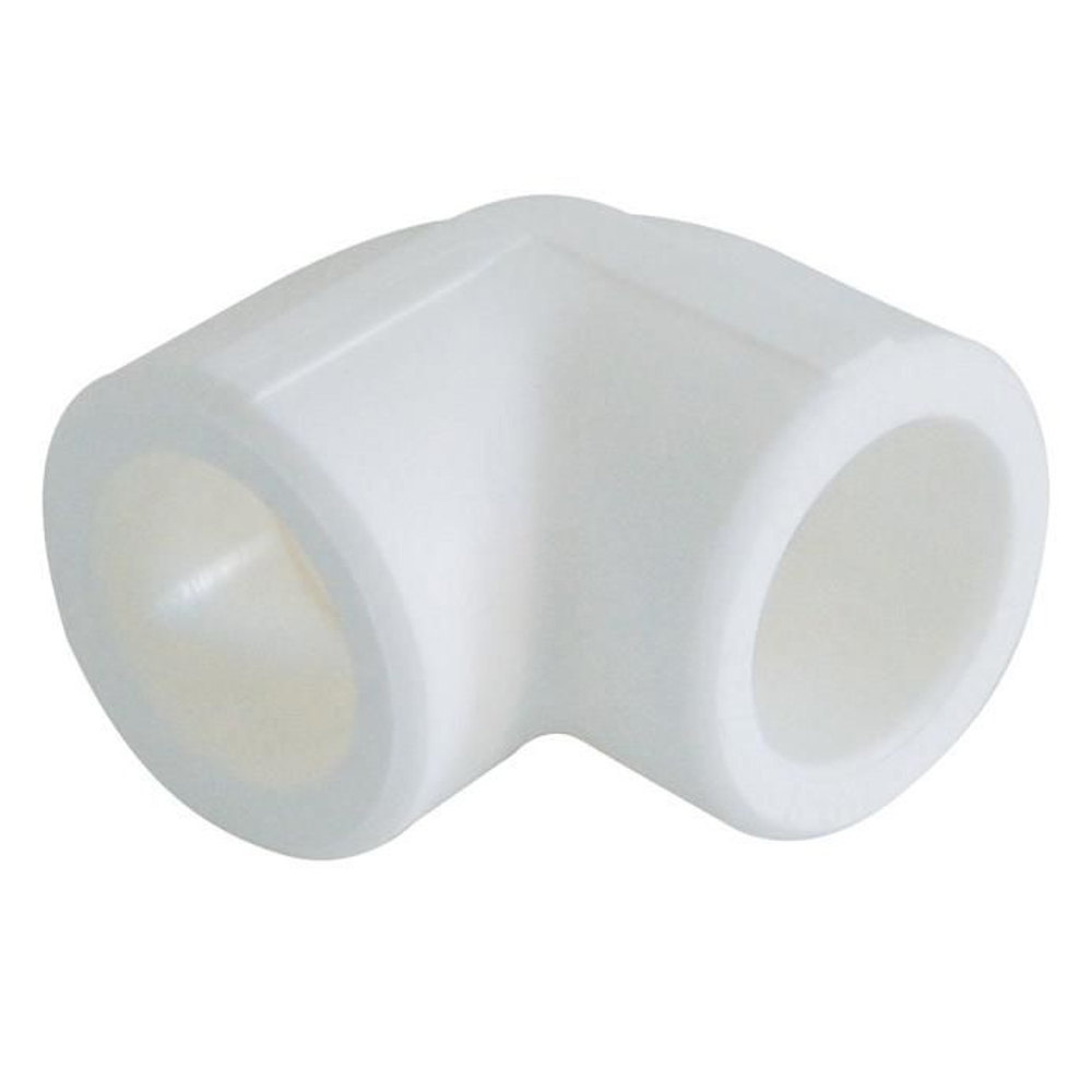 Угол 90° ППР 40 VALFEX PP-R белый полипропиленовый