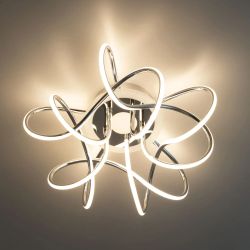 Citilux Джемини Смарт CL229A151E RGB Умная люстра Хром