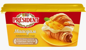 Сыр плавленый President Mаасдам 45% 400 г