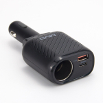 Разветвитель авто Mivo MU-202 (1гн.+З/У QC3.0+PD3.0)