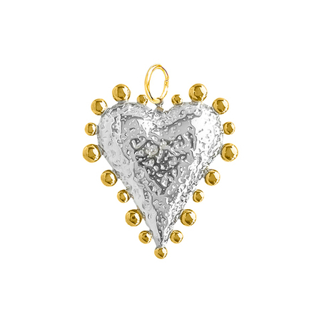 Подвеска Сердце bubbles