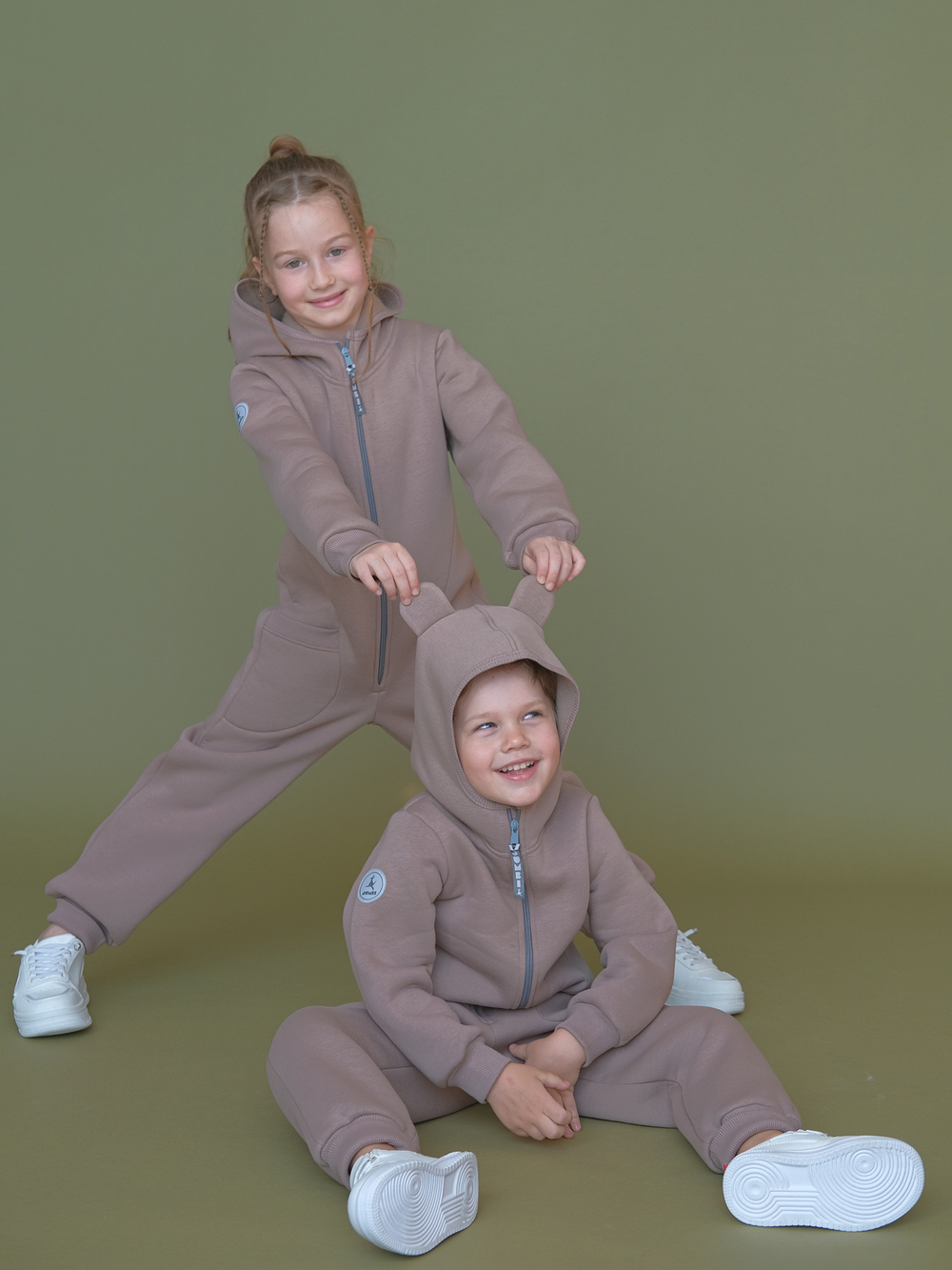 Комбинезон утепленный (Какао) Тедди*