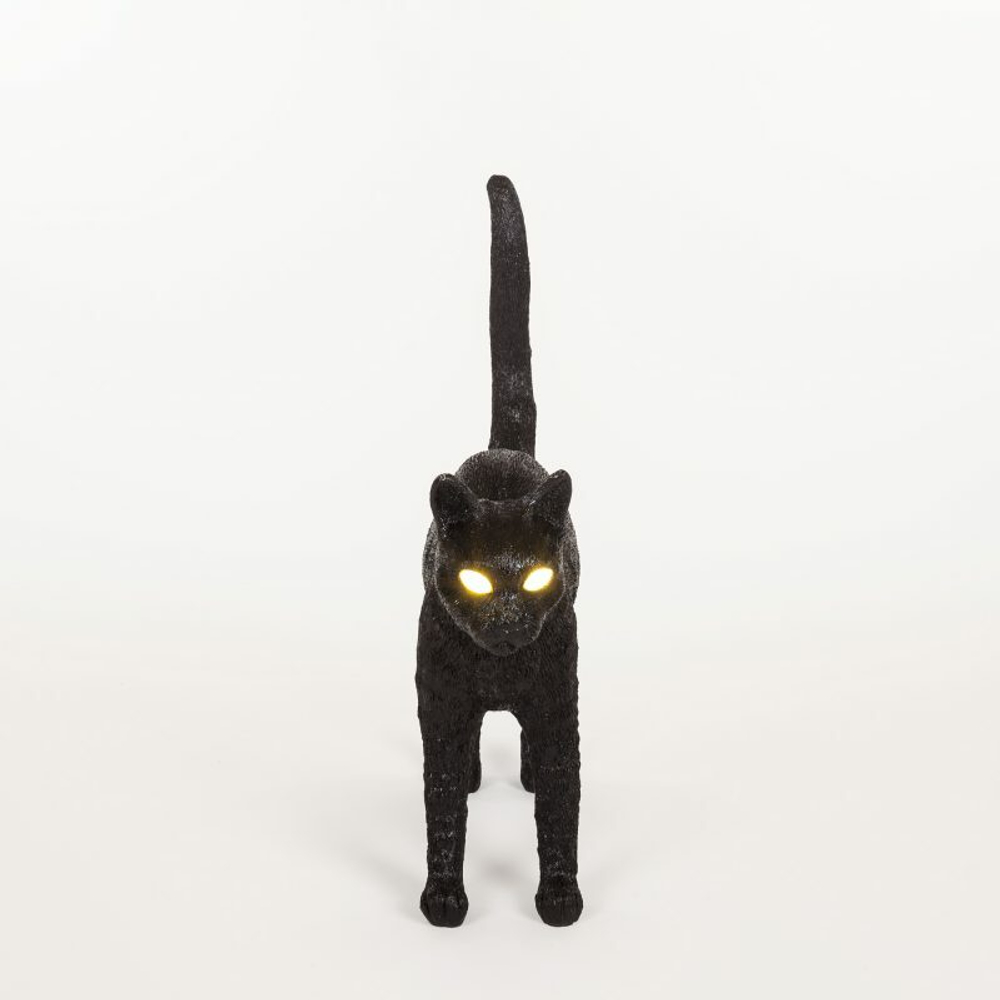 Настольная лампа Jobby The Cat Black 15041