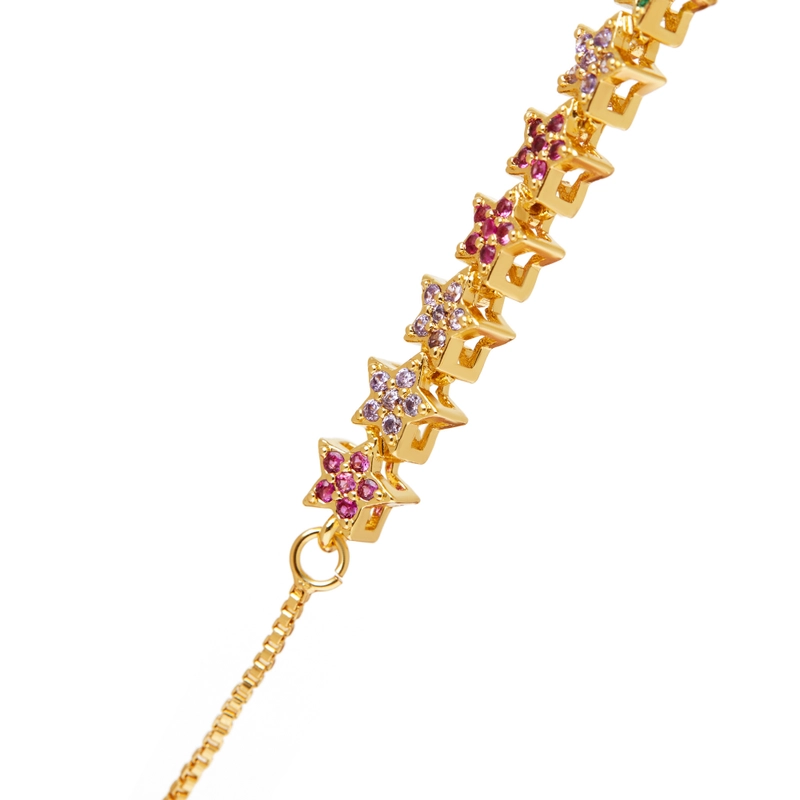 Колье Мульти Цветочная Поляна