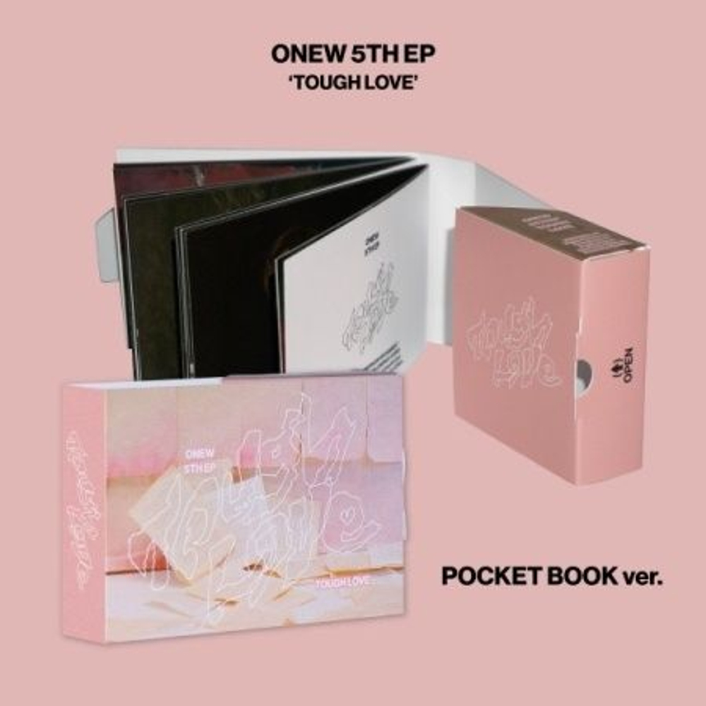 (ПРЕДЗАКАЗ) Альбом ONEW - TOUGH LOVE 5th Mini Album POCKET BOOK Version
