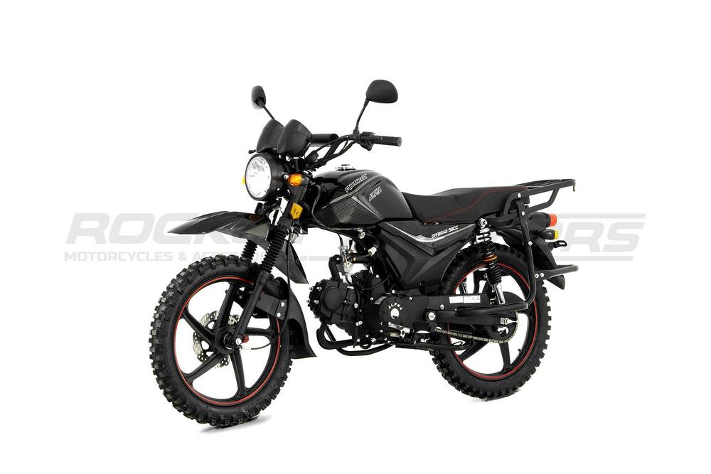 Мопед ROCKOT ALPHA OFFROAD (черный глянцевый)