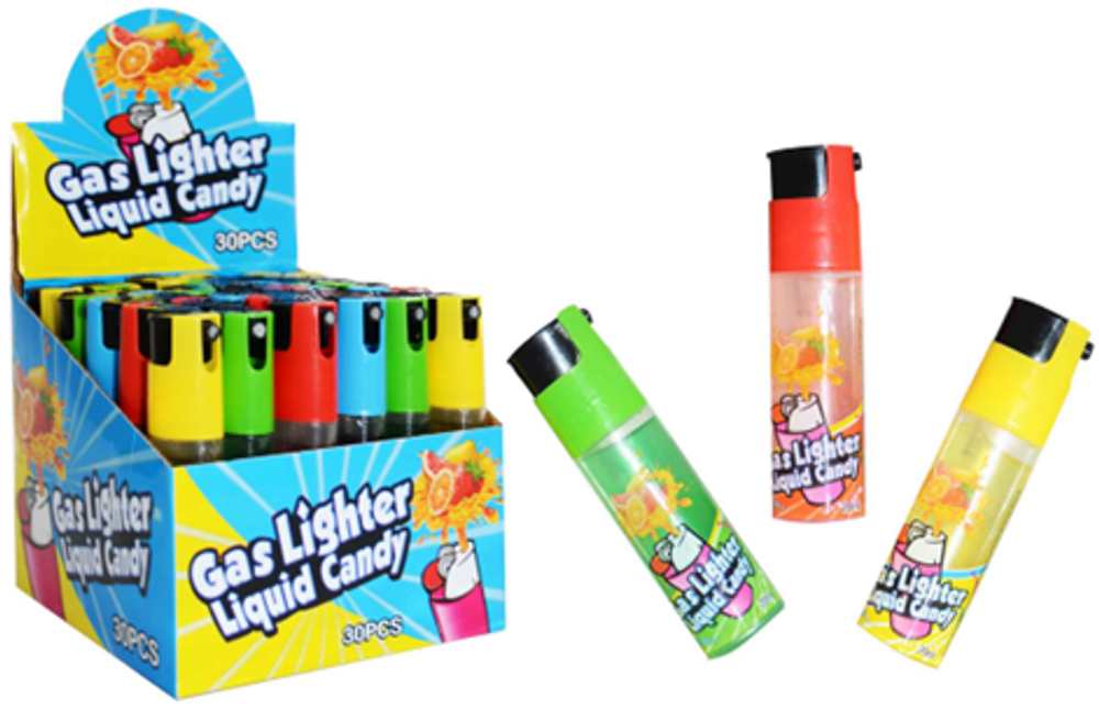 Жидкая карамель Зажигалка 20ml Gas lighter 20мл * 30шт