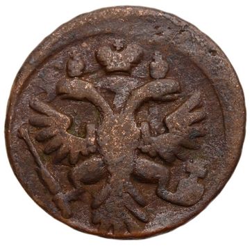 Денга 1737 Анна Иоанновна