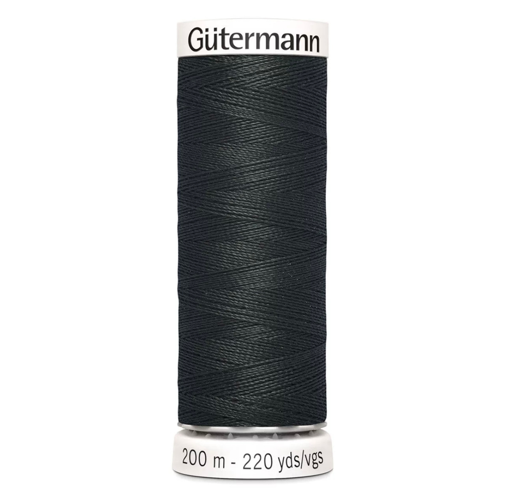 Нить Sew-All 200 м, Gutermann, 755 мокрый асфальт