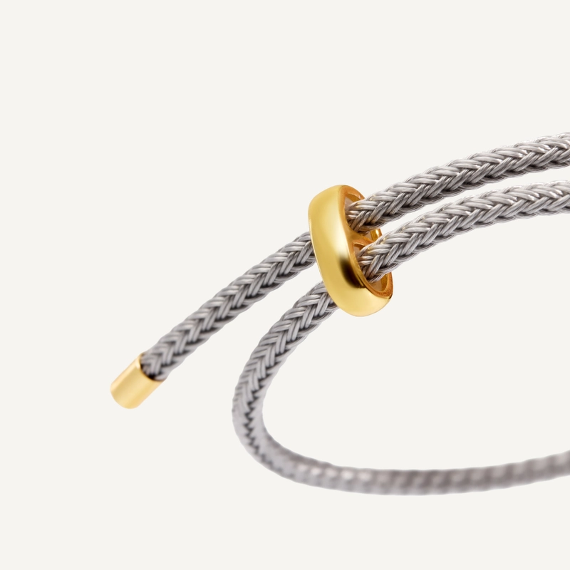 Браслет Просто Шнур – Серый