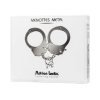 Классические наручники для ролевых игр Menottes Metal