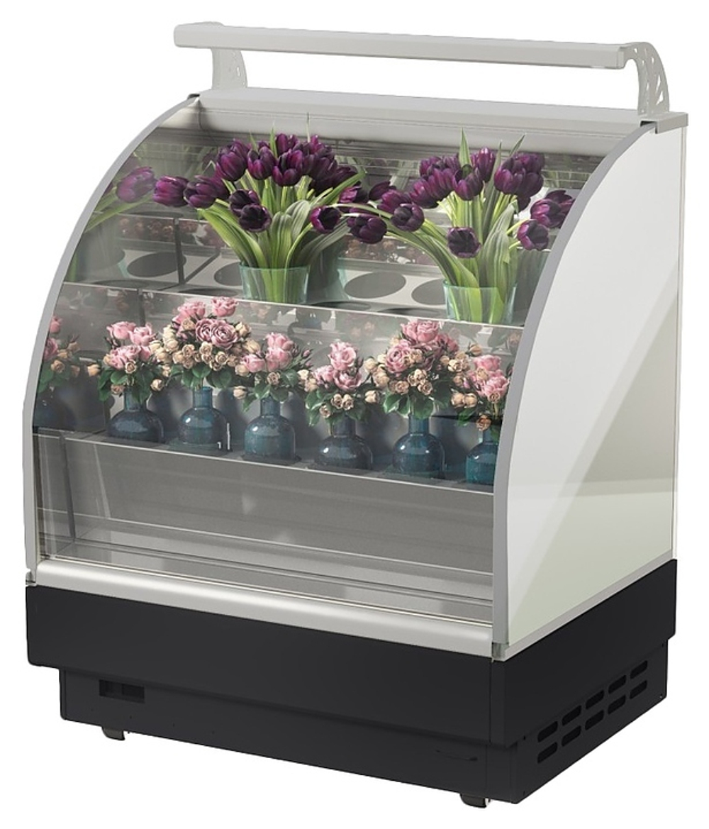 Горка холодильная Lida Stella Flora mini (1000х970х1800 мм)