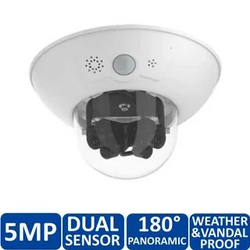 IP-камера видеонаблюдения купольная Mobotix MX-D15Di-Sec-DNight-D51N51-FIX