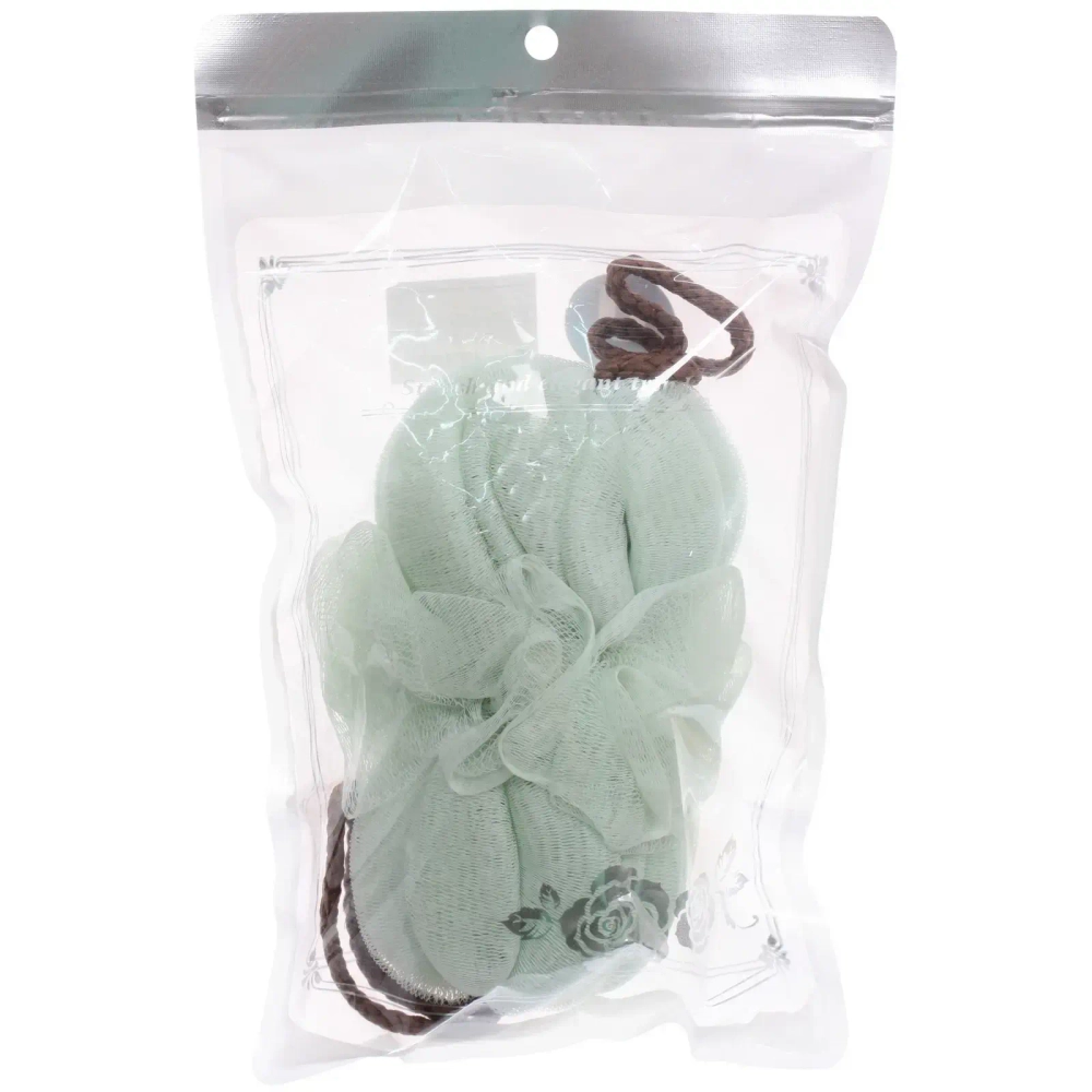 Мочалка нейлоновая «Premium - PANADERA», цвет , цвет мятный, 19*12см (ZIP пакет)