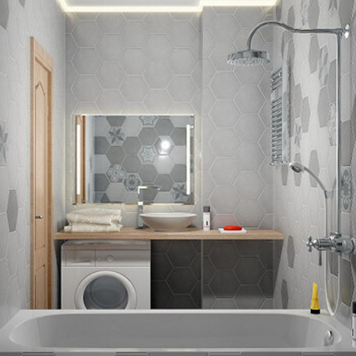 Керамогранит Kerama Marazzi Пуату 231х200 мм светло-серый