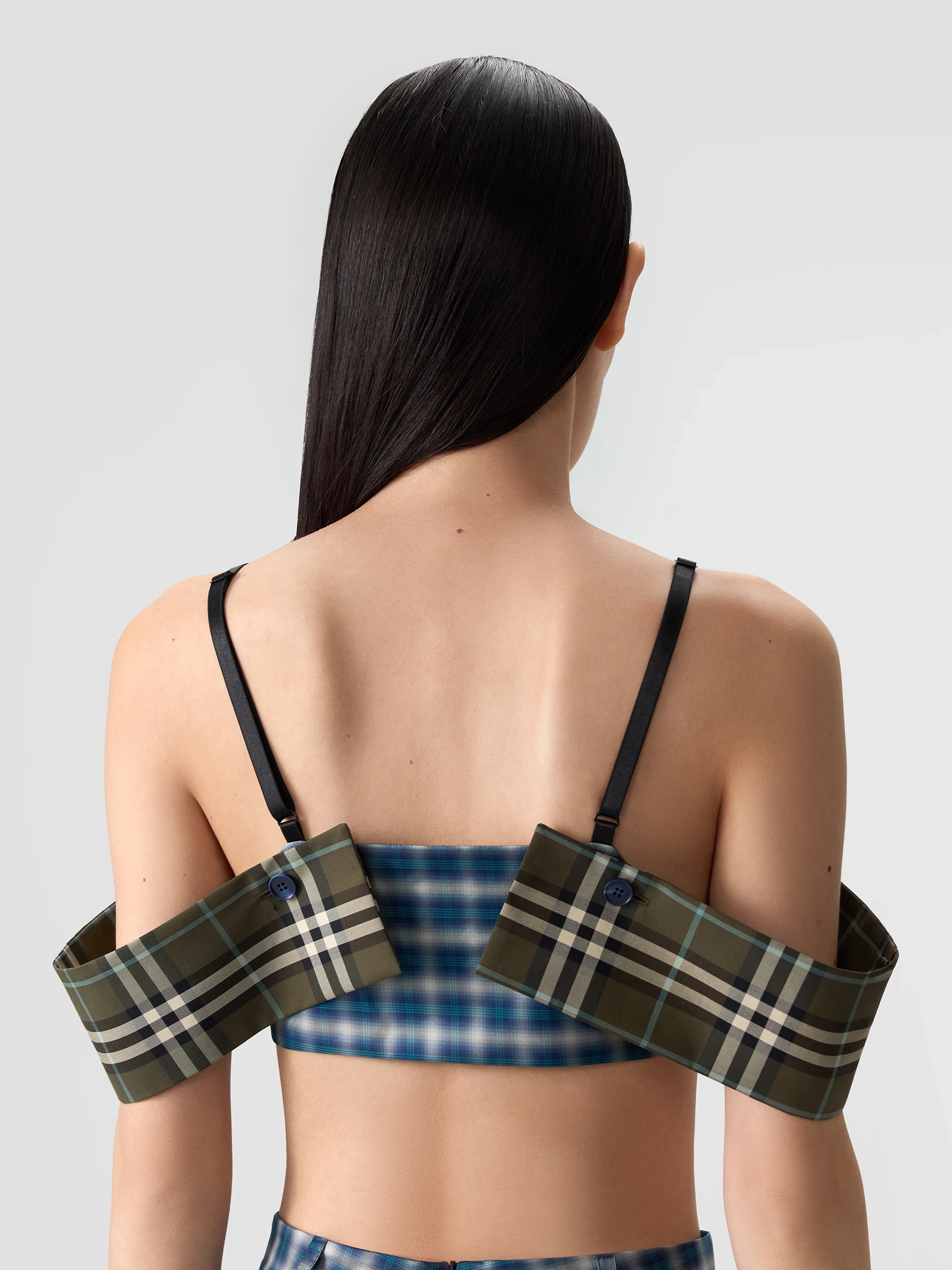 Кроп-топ с двойными лямками OLA OLA