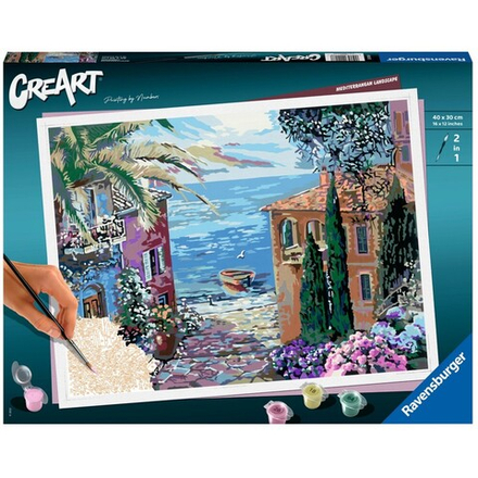 Ravensburger - CreArt Книга для рисования Средиземноморский пейзаж 202188 / артикул   202188  / GTIN 4005556202188