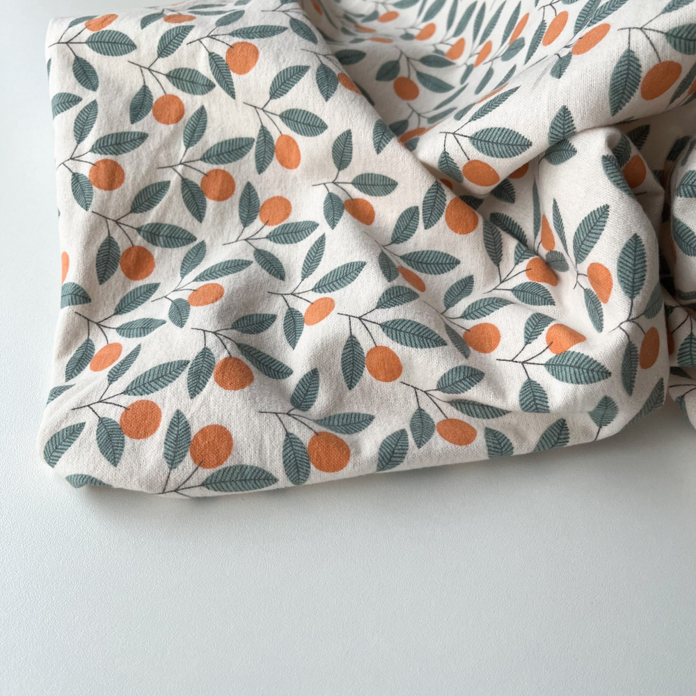 Фланель Апельсины