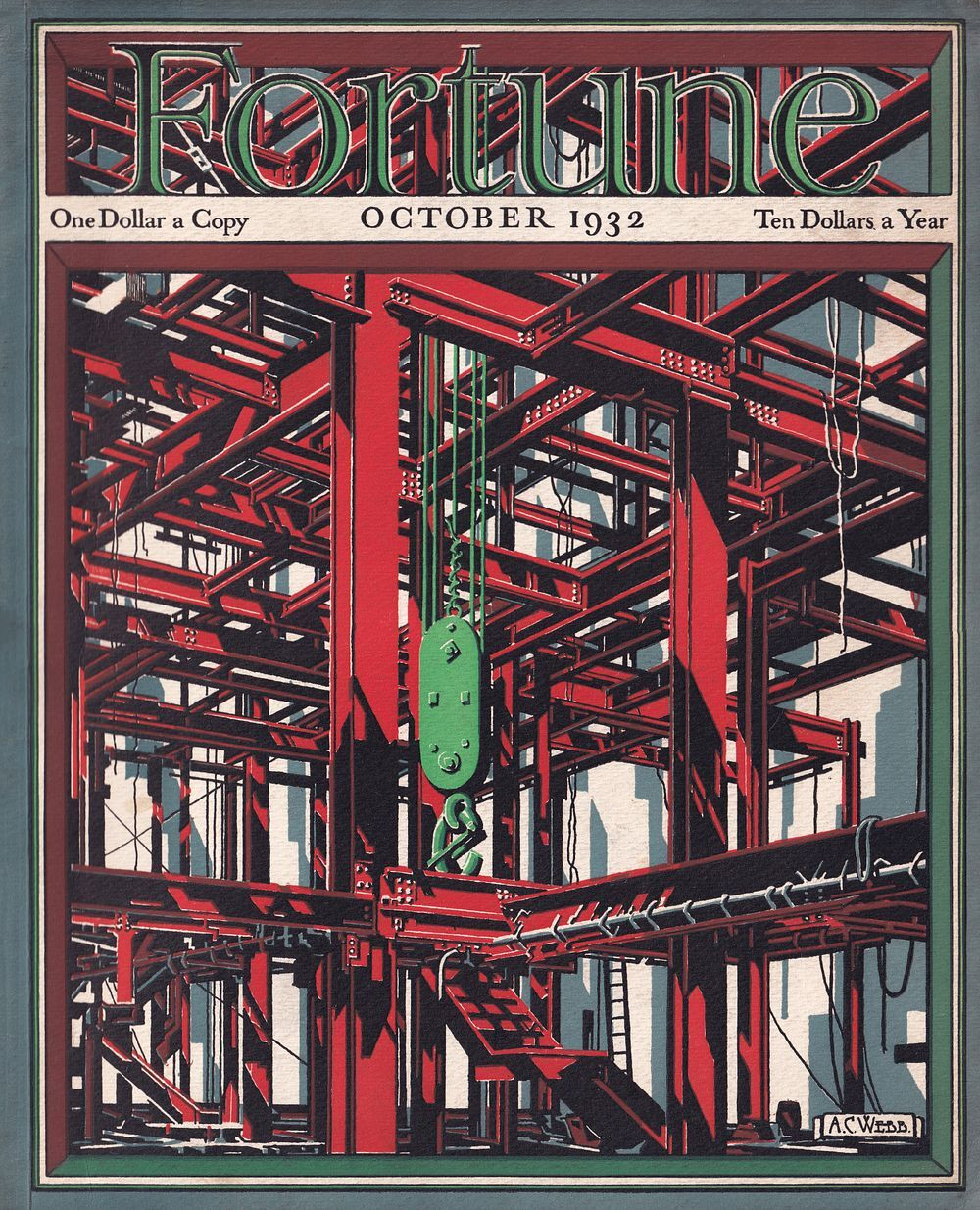 Журнал Fortune № 4 за 1932 год