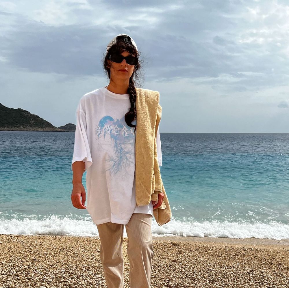 Футболка Смерч "Смерч" #4 Оверсайз Белая