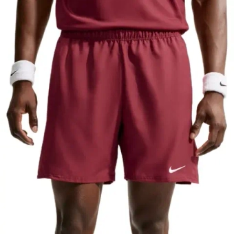 Мужские теннисные шорты Nike Court Dri-Fit Victory 7" - team red/white