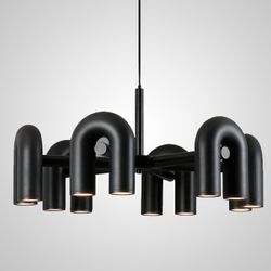 Подвесная Люстра Fanny 12 Black By Imperiumloft