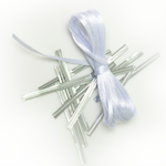 Гирлянда Тассел, Розовое золото, фольга, 3 м, 12 листов