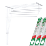 Сушилка для белья потолочная (5 стержней) в коробке "Лиана Люкс" 1,2м SPK-120