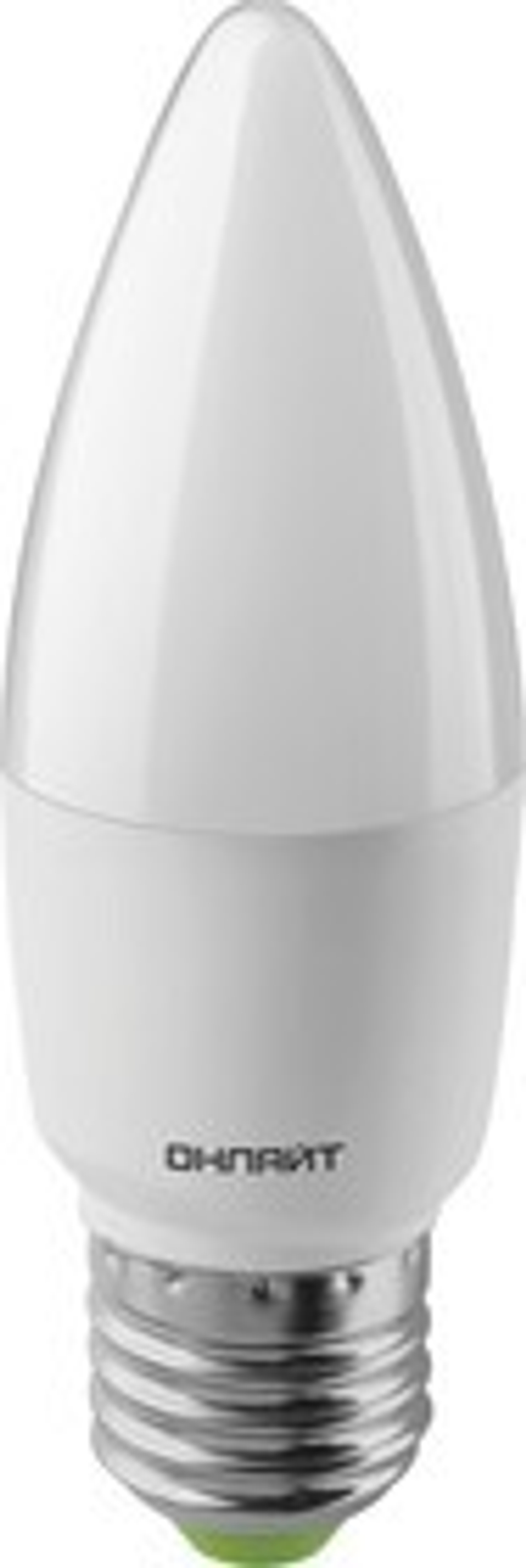 Лампа светодиодная 10Вт Е27 шар OLL-C37-10-230-6.5K-E27-FR