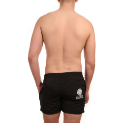 Мужские шорты черные FRANKLIN MARSHALL 1604-2015-2