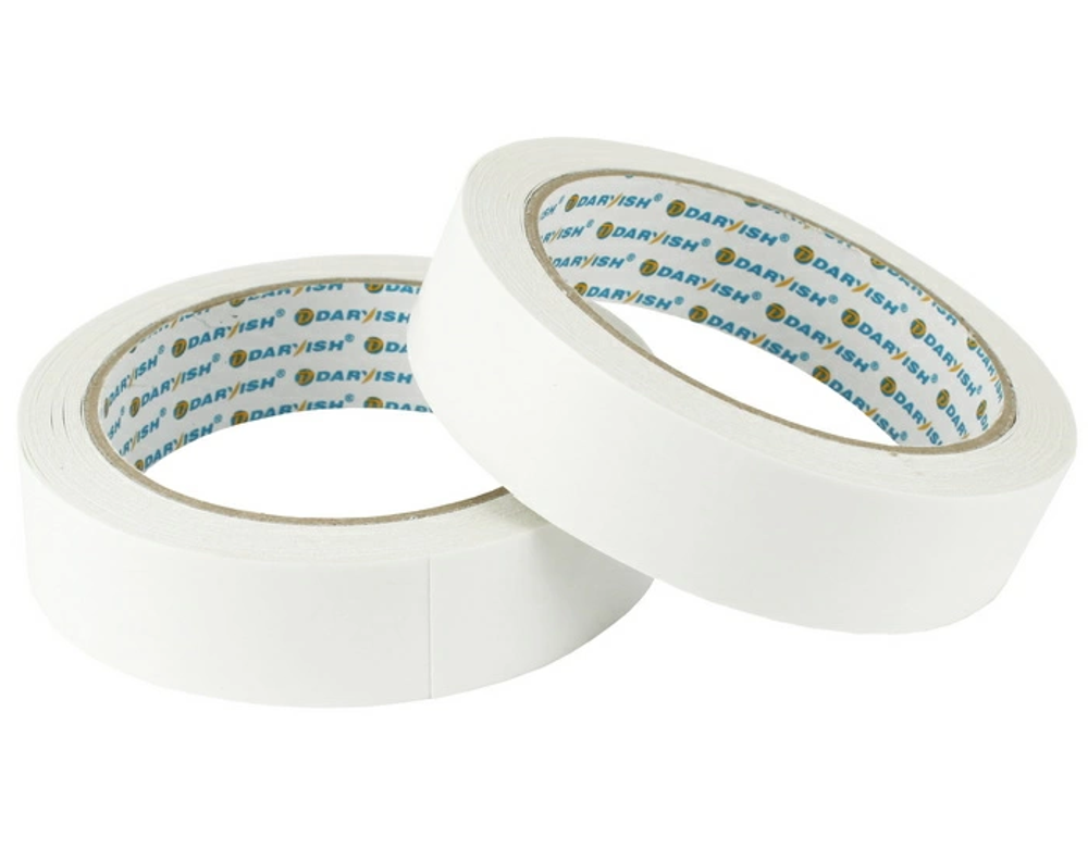 Лента клейкая двусторонняя 25мм*20м. (Darvish) (Комплект 8шт.)