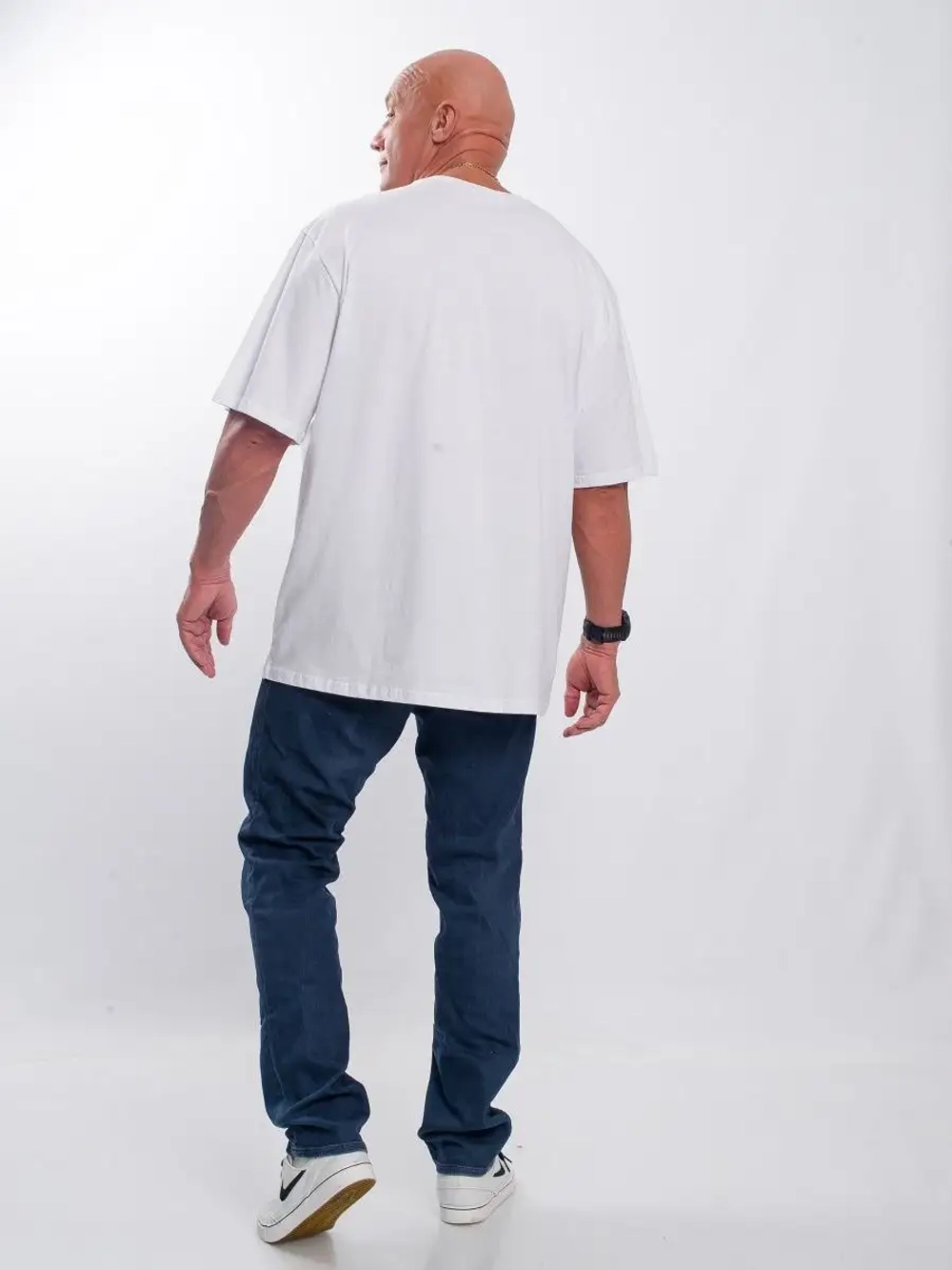 футболка оверсайз больших размеров базовая