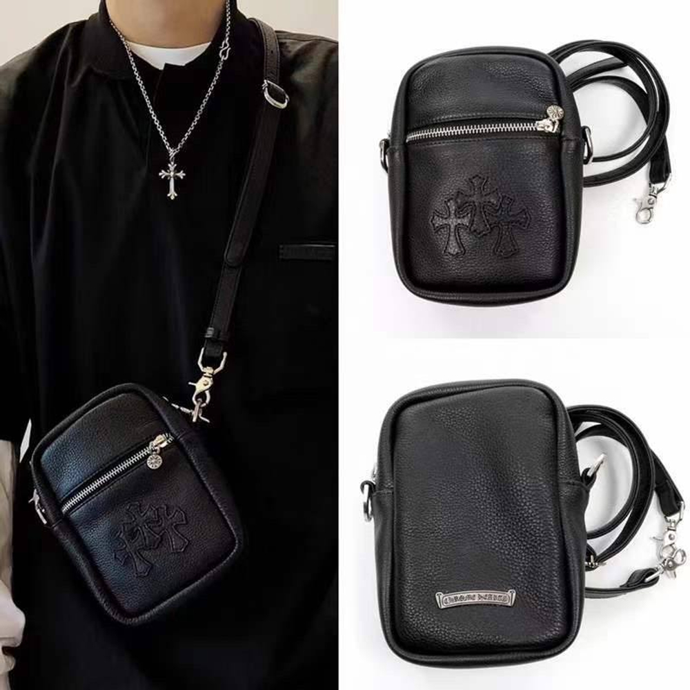 Сумка-мессенджер Chrome Hearts