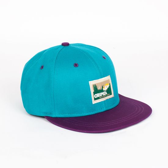 Бейсболка ЗАПОРОЖЕЦ Крым Blue/Purple