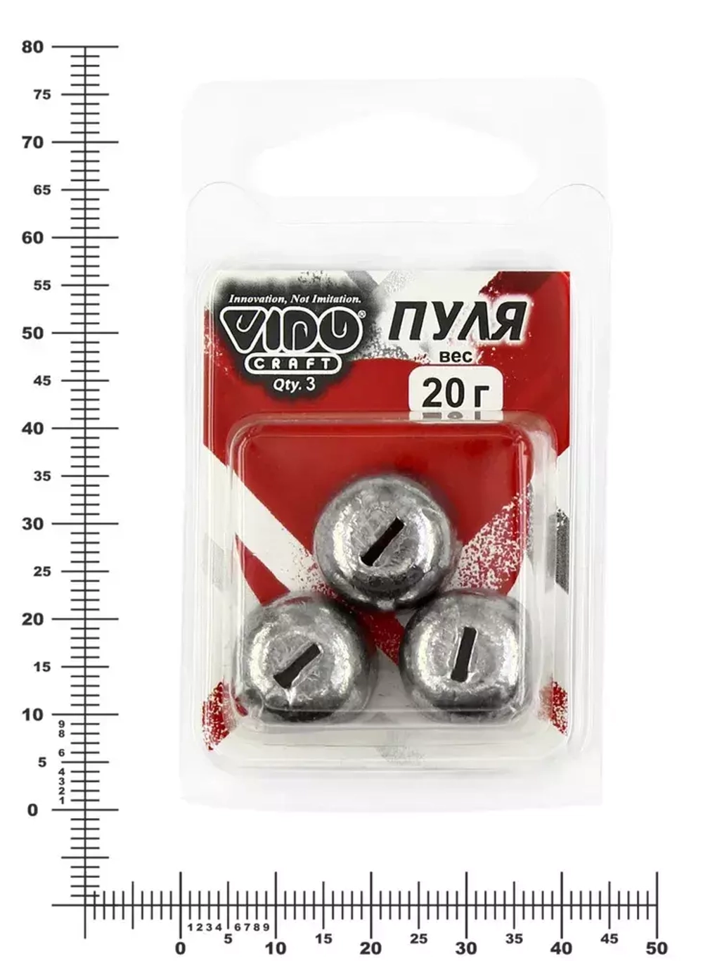 Груз "Пуля" для спиралей Jig Spring (3шт/уп)
