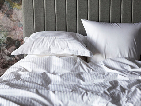 Наволочки 2шт 50х90 German Grass Strip Palette белые