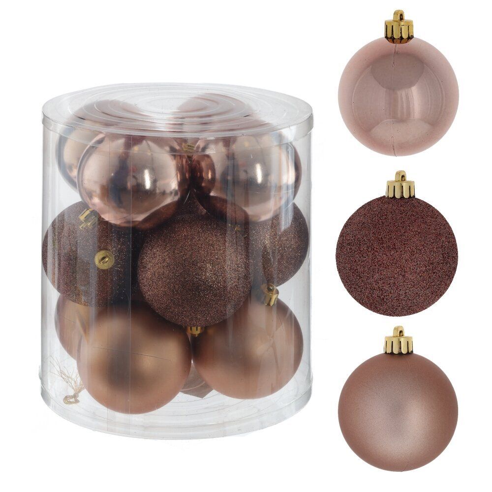 GAEM Набор из 12шт Украшение новогоднее "Шар", D 8 см, L19 W19 H21,5 см