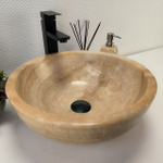 Раковина из оникса Bowl Yellow TinLip BO-62923 40*40*15 140