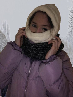 Женская шлем- балаклава велсофт "PRIVAL" цвет слоновой кости