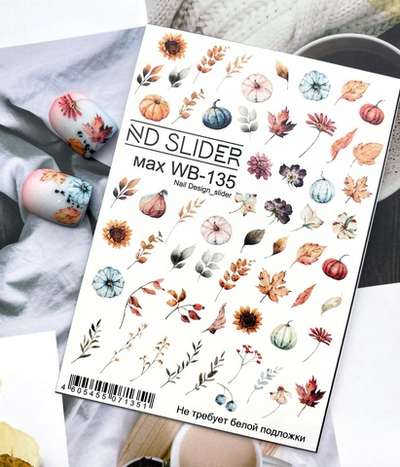 Слайдер-дизайн Nail Design Max WB-135