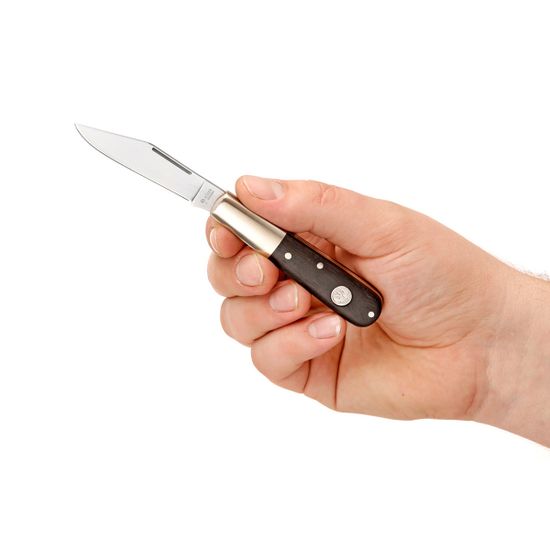 Складной нож Boker 100501 Barlow c клинком из стали 440C, рукоять дерево (Black wood)