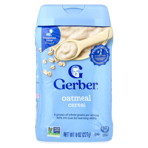 Gerber, овсяные хлопья, 1st Foods®, 227 г (8 унций)