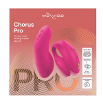 Розовый вибратор 8см для пар с пультом ДУ и управлением через приложение We-Vibe Chorus Pro Electric Pink SNSP1SG3