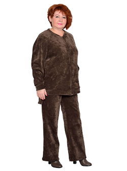 Брюки из микровельвета Эбигейл