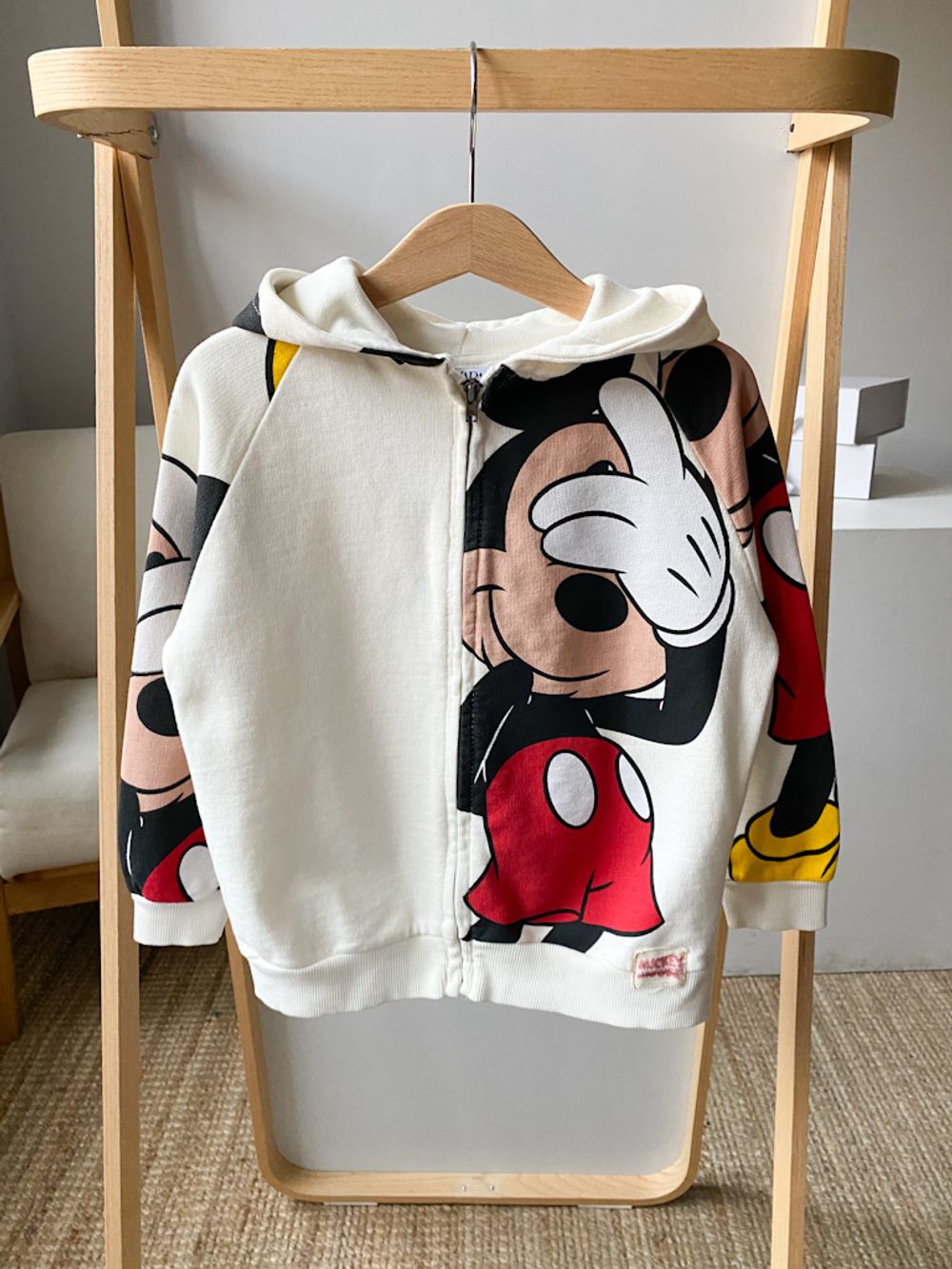 Новая хлопковая толстовка Zara, 110