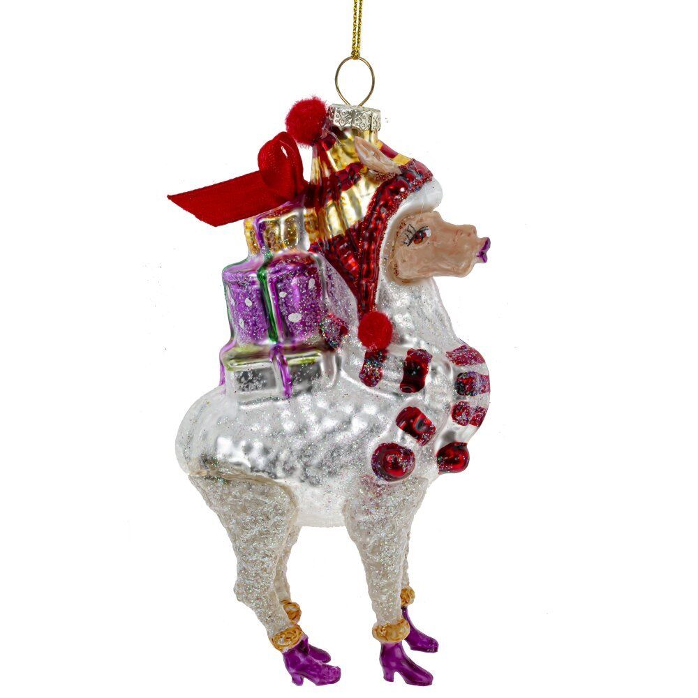 GAEM Украшение новогоднее "Лама", L8 W4,5 H14 см